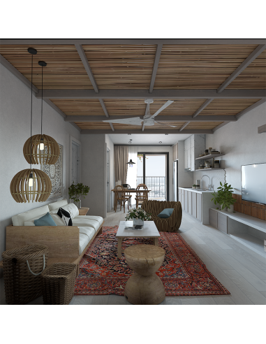 Sillón marrón de cartón ondulado (Nordwerk MC 302)