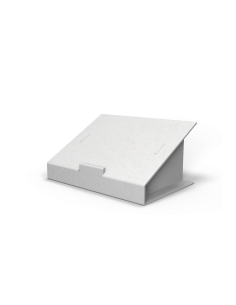 Atril elevador TABLET en cartón blanco 2