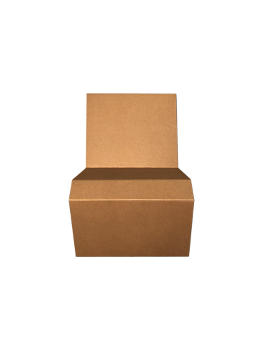 Sillón plegable de cartón marrón HASTA 100 KG